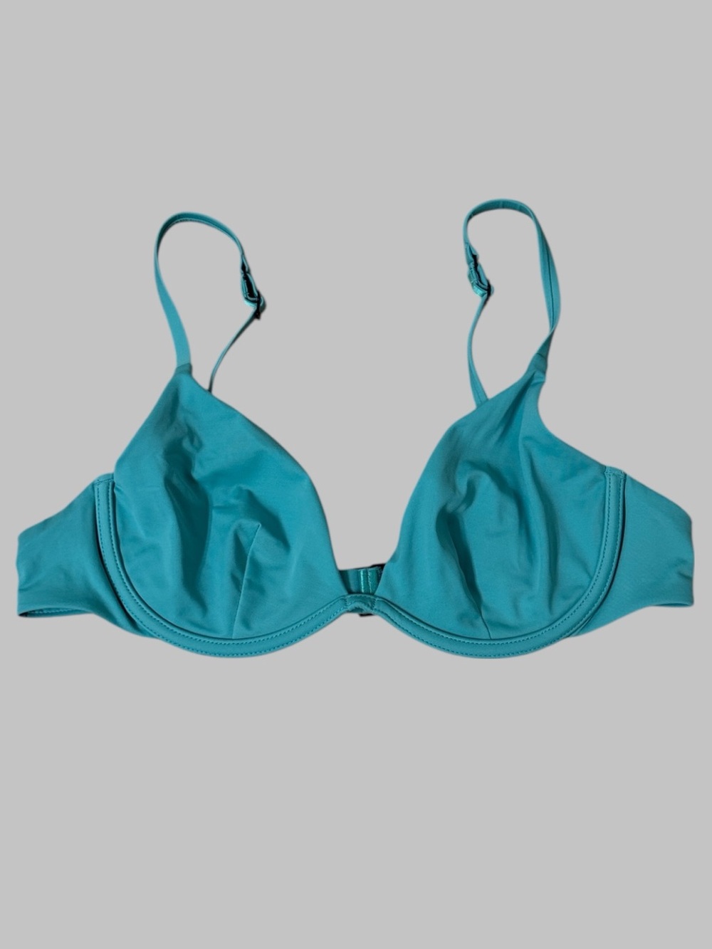 Cuup The Balconette Swim Tide Blue Bikini Top